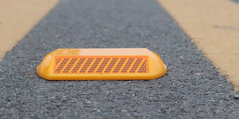 instalación tachas viales